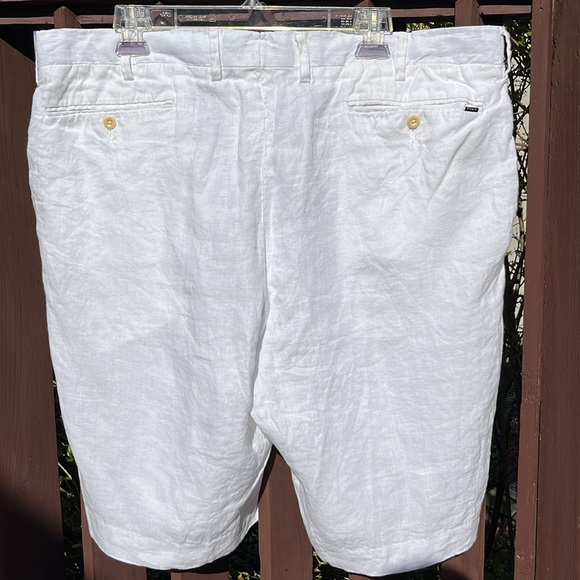 RL Linen Shorts Classic Fit 10” Inseam - Picture 8 of 13